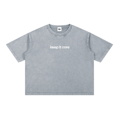 Core Washed Logo Tee