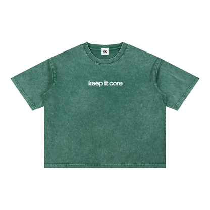 Core Washed Logo Tee