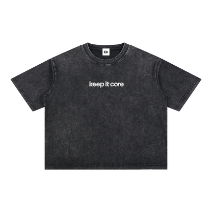 Core Washed Logo Tee