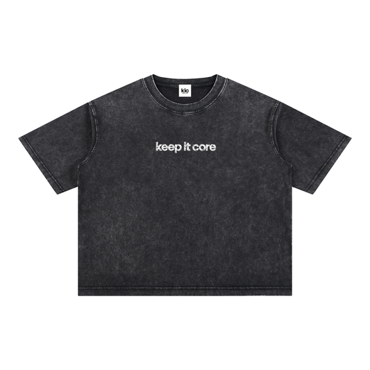 Core Washed Logo Tee