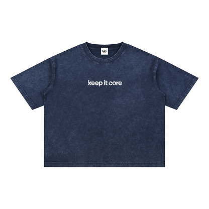 Core Washed Logo Tee